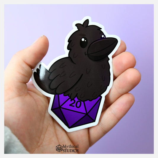 raven familiar sticker