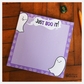 Just Boo It Ghostie Notepad