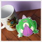 magical frog sticker