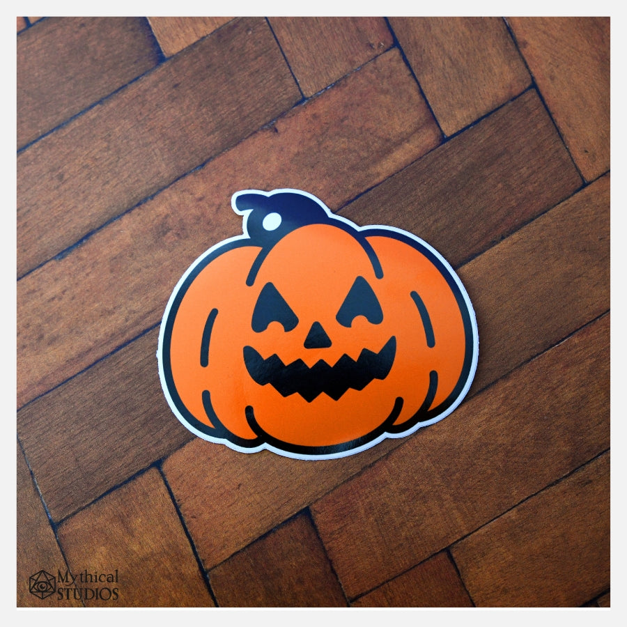 pumpkin sticker