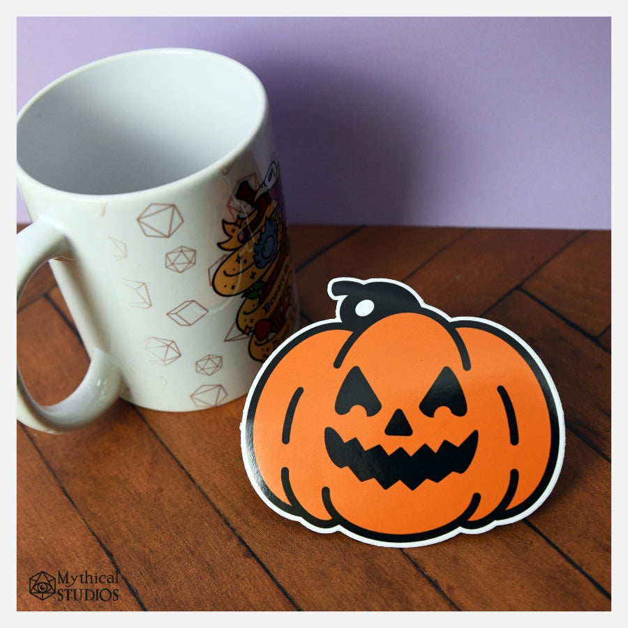 pumpkin sticker