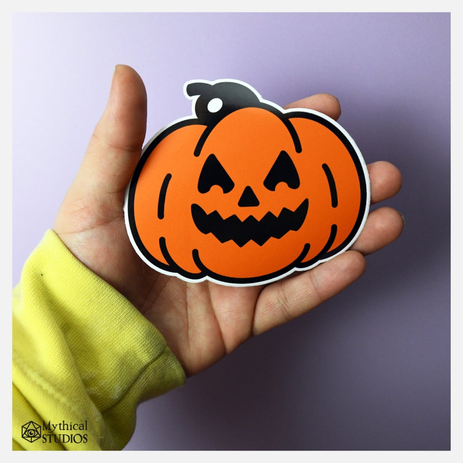 pumpkin sticker