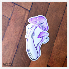 Cargar imagen en el visor de la galería, ghostie mushrooms sticker
