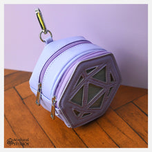 Load image into Gallery viewer, purple dice ita coin purse!
