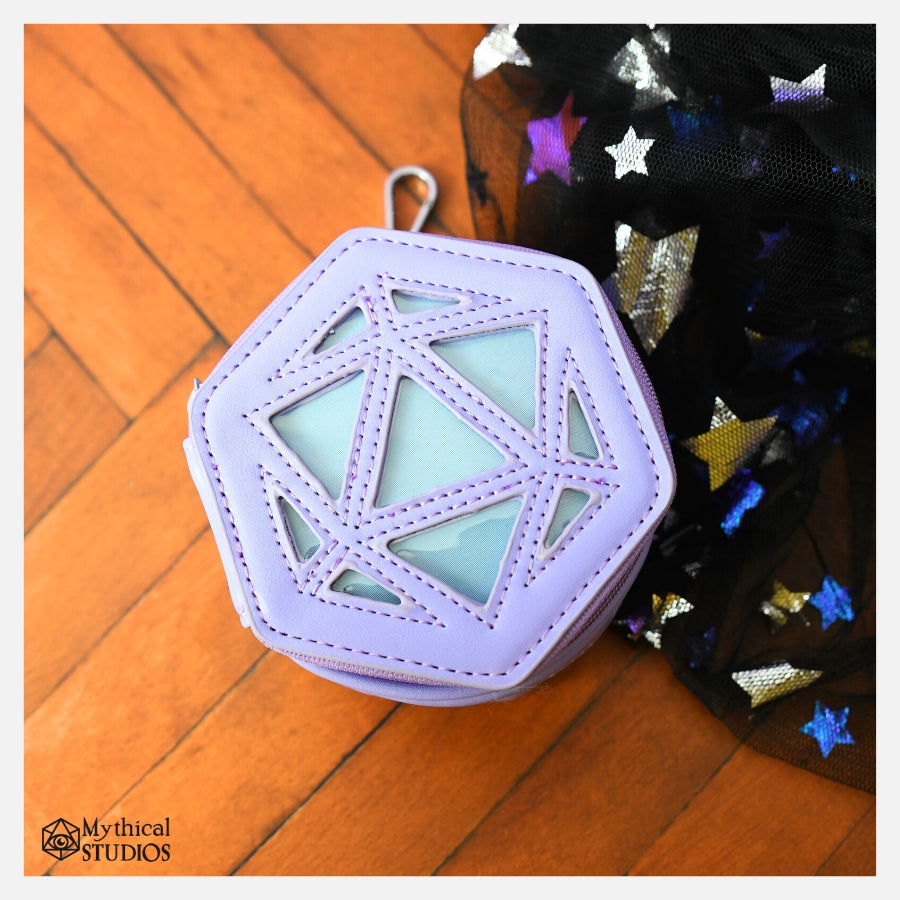 purple dice ita coin purse!