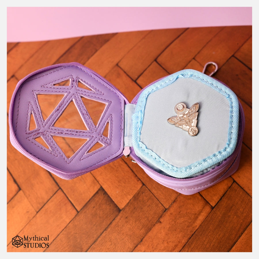 purple dice ita coin purse!