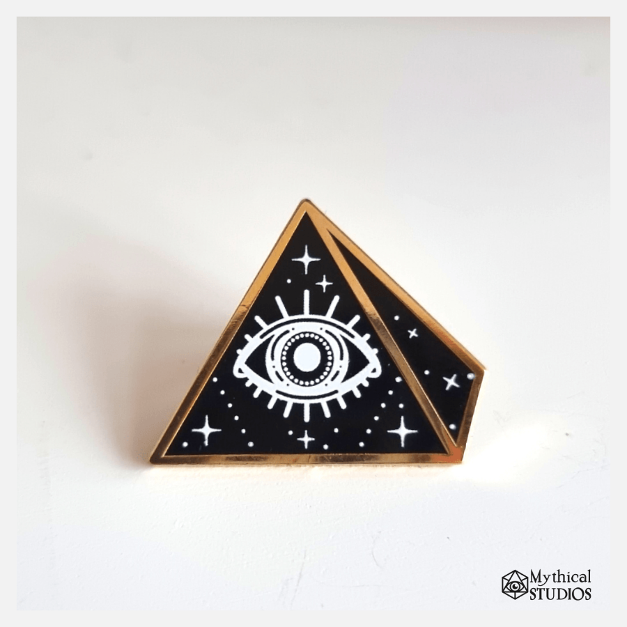 d4- "all seeing" pin