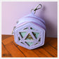 purple dice ita coin purse!