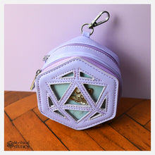 Load image into Gallery viewer, purple dice ita coin purse!
