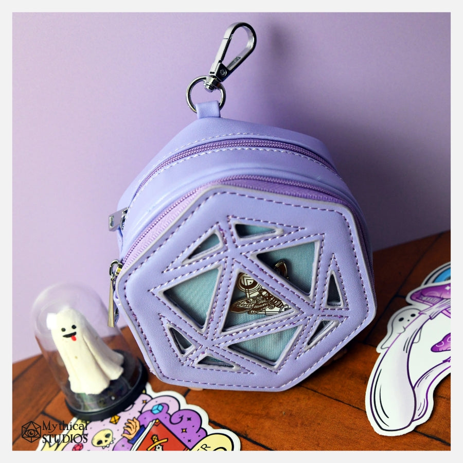 purple dice ita coin purse!