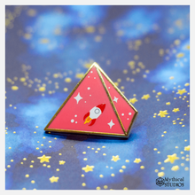 Load image into Gallery viewer, galaxy trip d4, galaxy pin
