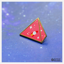 Load image into Gallery viewer, galaxy trip d4, galaxy pin
