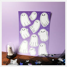 Cargar imagen en el visor de la galería, ghostie sticker sheet!
