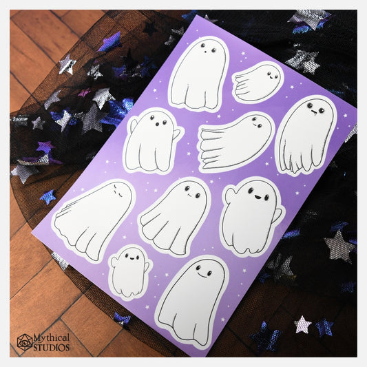 ghostie sticker sheet!